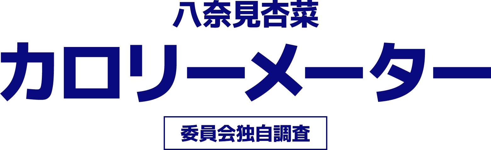 委員会独自調査 八奈見杏菜 カロリーメーター㊙